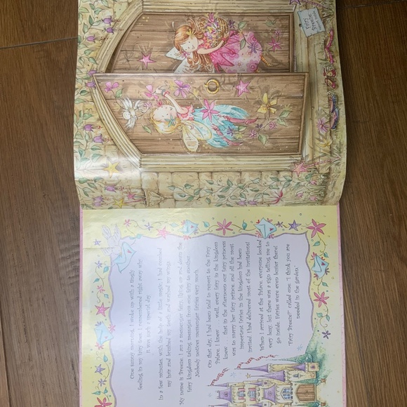 Hard Cover Fairy Palace Party Pop-Up Book - Picture 3 of 5
